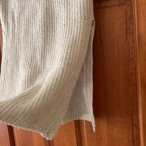 WILFRED ARITZIA sweater size XXS grey knit tunic sleeveless Italian yarn - Picture 4 of 8